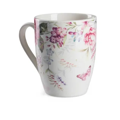 Siaki Collection Kubek porcelanowy Delicate Flowers 300 ml Siaki Collection Kubek porcelanowy Delicate Flowers 300 ml