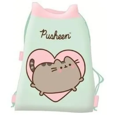 Worek na obuwie Pusheen mint Worek na obuwie Pusheen mint