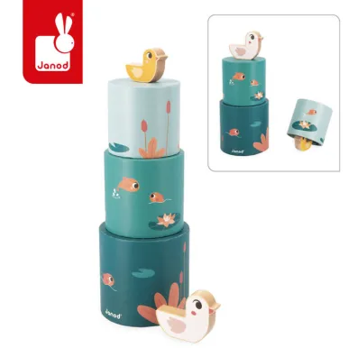 Zestaw zabawek edukacyjnych Box 12 m+ Janod Zestaw zabawek edukacyjnych Box 12 m+ Janod