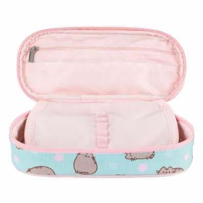 St. Majewski Piórnik saszetka z wewnętrzną klapką Pusheen mint St. Majewski Piórnik saszetka z wewnętrzną klapką Pusheen mint