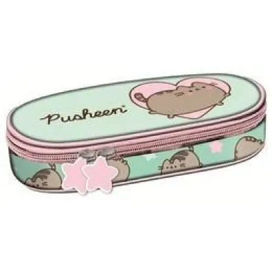 St. Majewski Piórnik saszetka z wewnętrzną klapką Pusheen mint St. Majewski Piórnik saszetka z wewnętrzną klapką Pusheen mint