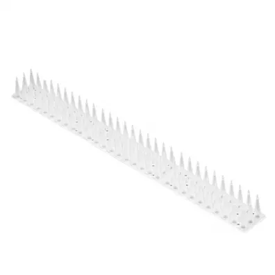 Kolce na gołębie listwa na ptaki odstaszacz plastikowe gęste 43 cm 8 szt. Kolce na gołębie listwa na ptaki odstaszacz plastikowe gęste 43 cm 8 szt.