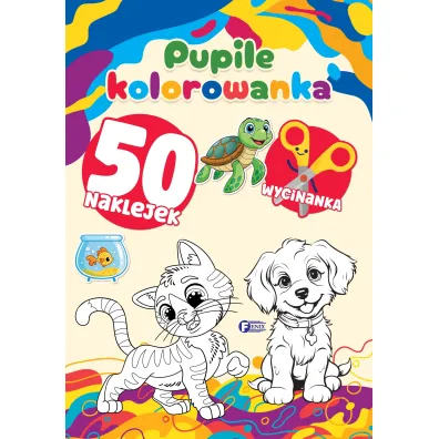 Pupile. Kolorowanka Pupile. Kolorowanka
