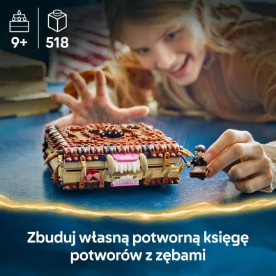 LEGO Harry Potter Potworna księga potworów z zębami 76449 LEGO Harry Potter Potworna księga potworów z zębami 76449