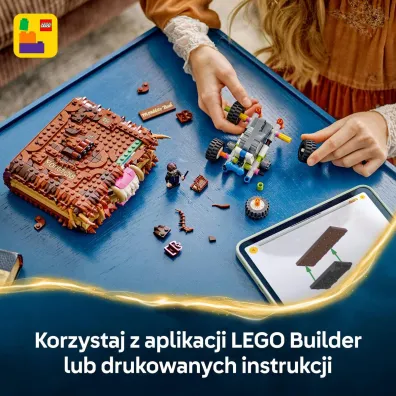 LEGO Harry Potter Potworna księga potworów z zębami 76449 LEGO Harry Potter Potworna księga potworów z zębami 76449