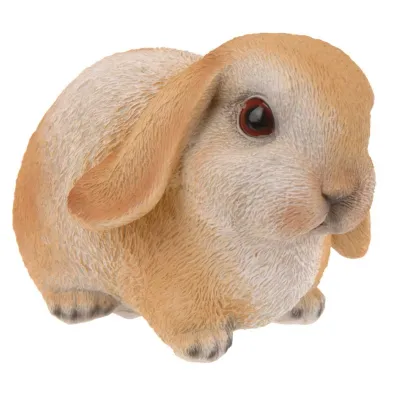 ProGarden Figurka ogrodowa królik brązowy 16 cm ProGarden Figurka ogrodowa królik brązowy 16 cm