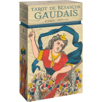 Tarot de Besancon Gaudais, karty do wróżenia, edycja limitowana Tarot de Besancon Gaudais, karty do wróżenia, edycja limitowana