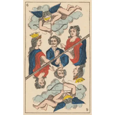 Tarot de Besancon Gaudais, karty do wróżenia, edycja limitowana Tarot de Besancon Gaudais, karty do wróżenia, edycja limitowana
