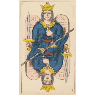 Tarot de Besancon Gaudais, karty do wróżenia, edycja limitowana Tarot de Besancon Gaudais, karty do wróżenia, edycja limitowana