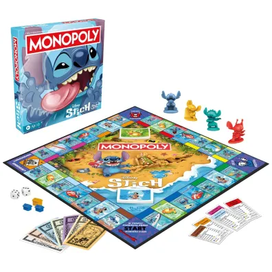 Monopoly Stitch, gra Hasbro Monopoly Stitch, gra Hasbro