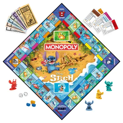 Monopoly Stitch, gra Hasbro Monopoly Stitch, gra Hasbro