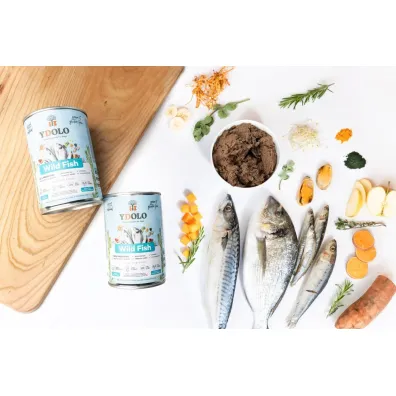 Ydolo Wild Fish - ryby morskie - mokra karma dla psa 400 g Ydolo Wild Fish - ryby morskie - mokra karma dla psa 400 g