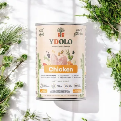 Ydolo Chicken - kurczak i ryby - mokra karma dla psa 400 g Ydolo Chicken - kurczak i ryby - mokra karma dla psa 400 g