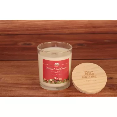 Big Nature Świeca sojowa Zapach Świąt 150 g Big Nature Świeca sojowa Zapach Świąt 150 g