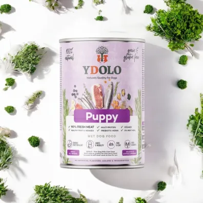 Ydolo Puppy - wieprzowina Iberico i ryby - mokra karma dla szczeniąt 400 g Ydolo Puppy - wieprzowina Iberico i ryby - mokra karma dla szczeniąt 400 g