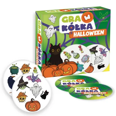 Gra w Kółka Halloween Kangur Gra w Kółka Halloween Kangur