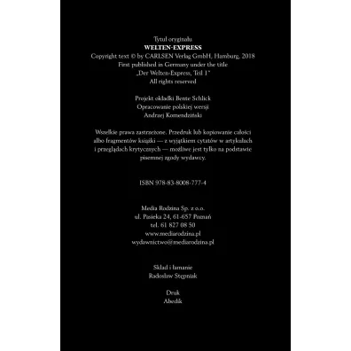 Magiczny ekspres. Tom 1 Magiczny ekspres. Tom 1