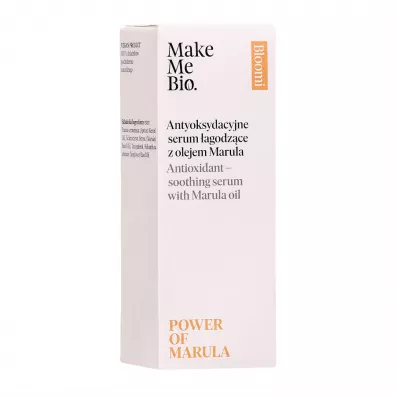 Make Me Bio Bloomi Antyoksydacyjne serum łagodzące z olejem Marula - Power of Marula 15 ml Make Me Bio Bloomi Antyoksydacyjne serum łagodzące z olejem Marula - Power of Marula 15 ml