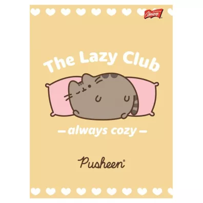 St. Majewski Zeszyt A5 okładka laminowana 70 g/m2 Pusheen mix kratka 32 kartki St. Majewski Zeszyt A5 okładka laminowana 70 g/m2 Pusheen mix kratka 32 kartki