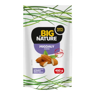 Big Nature Migdały suszone 450 g Big Nature Migdały suszone 450 g