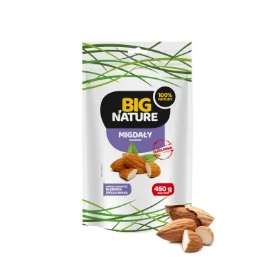 Big Nature Migdały suszone 450 g Big Nature Migdały suszone 450 g