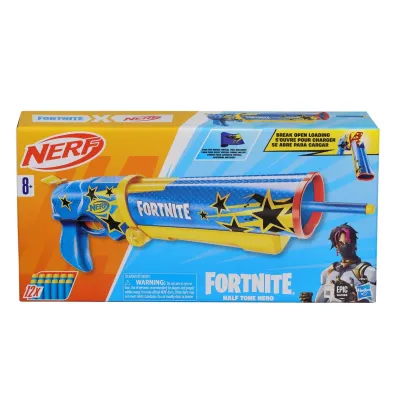 Nerf Fortnite Half Tone Hero, pistolety i wyrzutnie Hasbro Nerf Fortnite Half Tone Hero, pistolety i wyrzutnie Hasbro