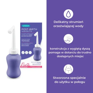 Lansinoh Poporodowa buteleczka do podmywania 360 ml Lansinoh Poporodowa buteleczka do podmywania 360 ml