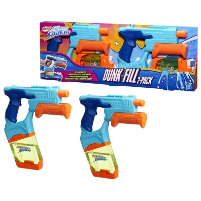 Super Soaker Dunk Fill 2Pak, pistolety i wyrzutnie Hasbro Super Soaker Dunk Fill 2Pak, pistolety i wyrzutnie Hasbro
