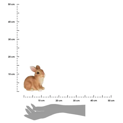 ProGarden Figurka ogrodowa królik 13 cm wzór 2 ProGarden Figurka ogrodowa królik 13 cm wzór 2