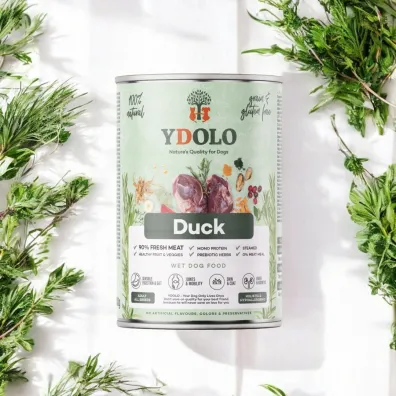 Ydolo Duck - kaczka - mokra karma dla psa 400 g Ydolo Duck - kaczka - mokra karma dla psa 400 g