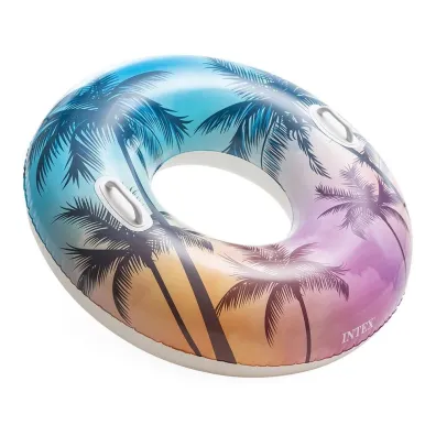 Intex Koło dmuchane z uchwytami Tropikal Colour Intex Koło dmuchane z uchwytami Tropikal Colour