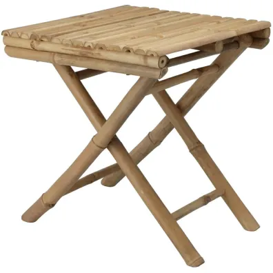 ProGarden Stolik składany bambusowy 39xH45 cm ProGarden Stolik składany bambusowy 39xH45 cm