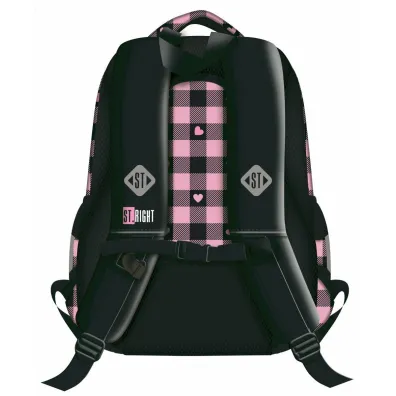 St. Majewski Plecak 3 komorowy BP26 Pink Checkered St. Majewski Plecak 3 komorowy BP26 Pink Checkered