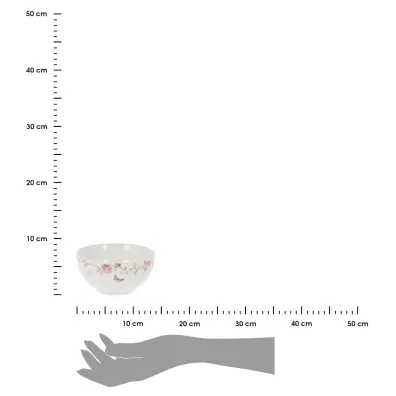 Siaki Collection Miseczka porcelanowa Delicate Flowers 610 ml Siaki Collection Miseczka porcelanowa Delicate Flowers 610 ml