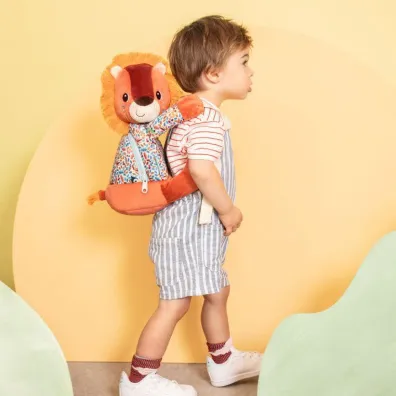 Lilliputiens Miękki plecak przytulanka Lew Jack Lilliputiens Miękki plecak przytulanka Lew Jack