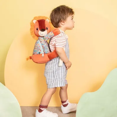 Lilliputiens Miękki plecak przytulanka Lew Jack Lilliputiens Miękki plecak przytulanka Lew Jack