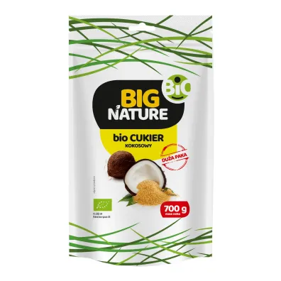 Big Nature Cukier Kokosowy Bio 700 g 700 g Bio Big Nature Cukier Kokosowy Bio 700 g 700 g Bio