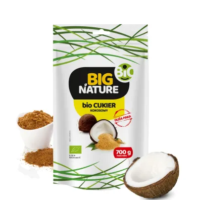 Big Nature Cukier Kokosowy Bio 700 g 700 g Bio Big Nature Cukier Kokosowy Bio 700 g 700 g Bio