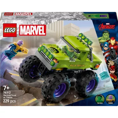 LEGO Marvel Monster truck Hulka kontra Thanos 76312 LEGO Marvel Monster truck Hulka kontra Thanos 76312