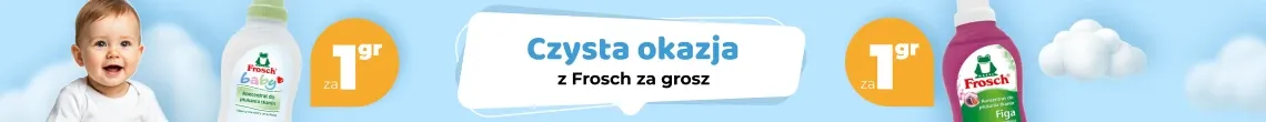 Frosch z prezentem za grosz