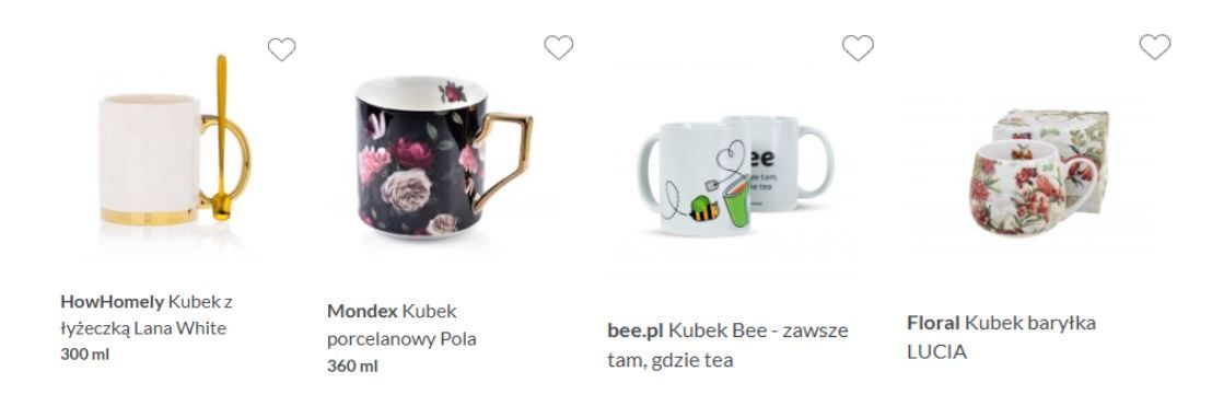 stylowe kolorowe kubki 