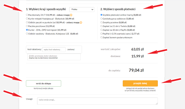 przejd� dalej