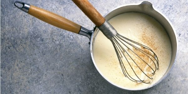 Wega�ski sos beszamelowy - przepis