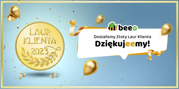 nagroda zoty laur klienta dla bee