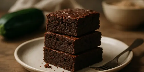 Brownie z cukinii - zdrowy deser, ktry zaskoczy smakiem