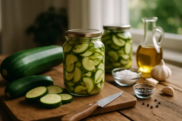 Przetwory z cukinii do s�oik�w - jak je zrobi� i jakie produkty b�d� Ci potrzebne?