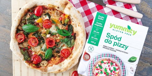 Przepisy na fit pizzę - bezglutenowa pizza z warzywami