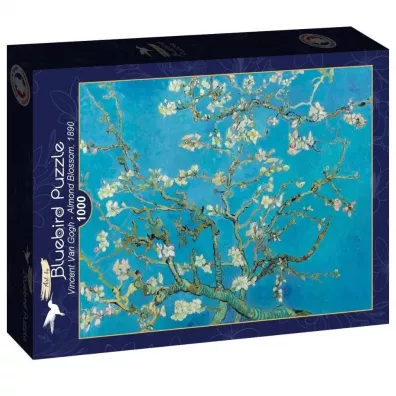 Puzzle 1000 el. Kwitn�ce drzewo migda�owca Vincent van Bluebird Puzzle