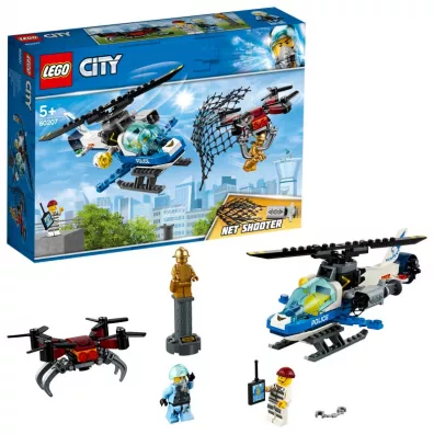 LEGO City Po�cig policyjnym dronem 60207