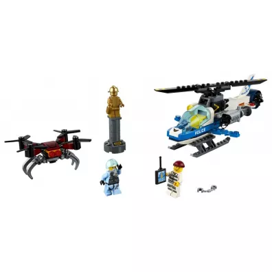 LEGO City Po�cig policyjnym dronem 60207